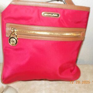 Michael Kors  Red File Cross Body Bag